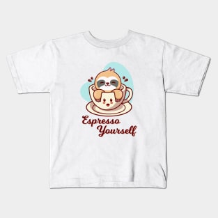 Espresso Yourself Kids T-Shirt